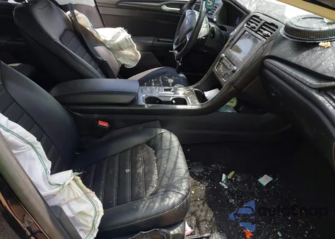 2018 Ford Fusion Se из США, поврежденный, VIN 3FA6P0HD6JR183666